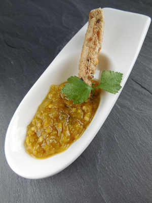Auberginepuree  met ras el hanout